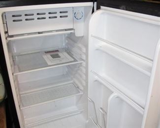 Inside Mini Fridge
