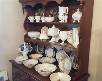 Nice group of Westmoreland and other milk glass