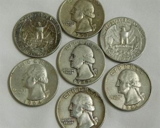 Washington Silver Quarters