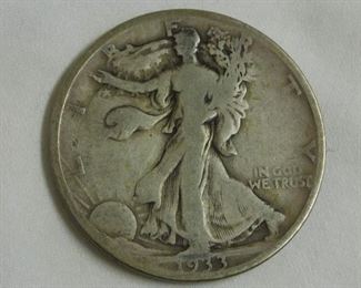 1933 - S Walking Liberty