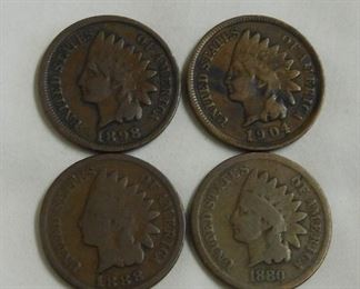 Indian Head Pennies