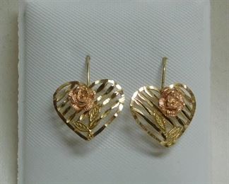 14 k Earrings