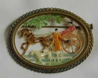 Carriage Brooch - Ca. 1900