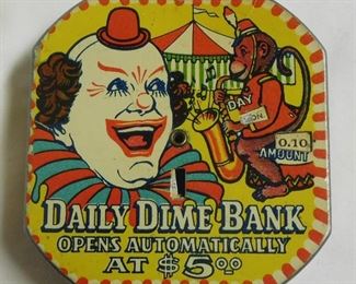 Vintage Dime Bank