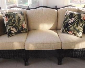 6 Piece Rattan Living Room Set