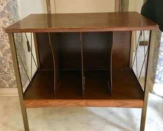 "Lu Van" Inc Mid Century Modern Record Cabinet 