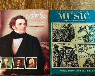 Great Composers & Music hard back books