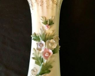 Lefton hand painted vase