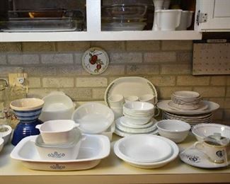 CORNING, CORELLE, DISHWARE