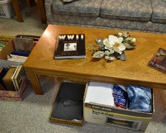 COFFEE TABLE, BOOKS