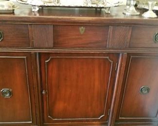 Antique sideboard chest