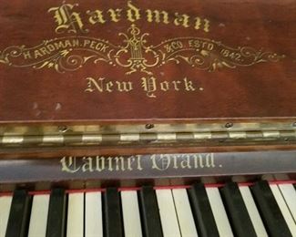 Antique Hardman & Peck Company New York Piano