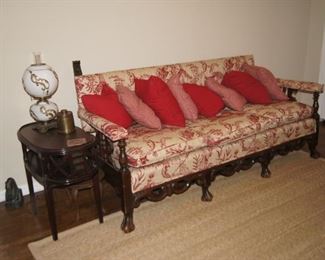 spanish style antique sofa