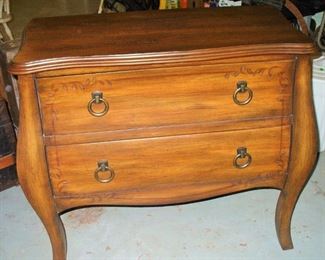 BRAND NEW CHEST THAT WOULD FIT ANY DECOR AND CAN BE USED IN ANY ROOM.  NEVER USED