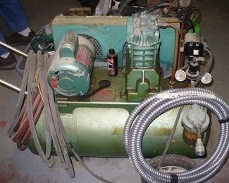 COMPRESSOR IN BASEMENT THAT COMES WITH MANUAL