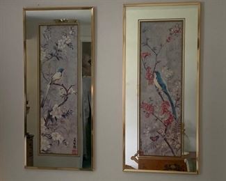 Mirrored Bird Prints