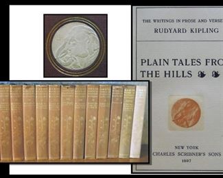 Twelve Volumes of "The Writings in Prose and Verse of Rudyard Kipling."