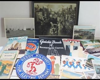 Collectible Vintage Paper Items and more. Includes Real Photos of Boats on Lake Calhoun and Vintage Maps.