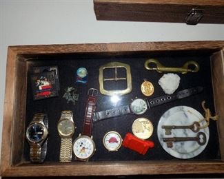 Miscellaneous collectibles and watches