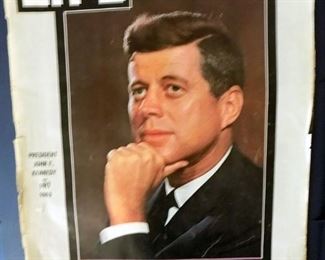 Life magazine featuring President John F. Kennedy