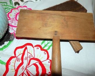 Wool cardersOld Whittemore Patent wool carders