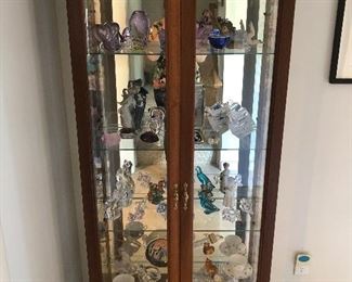 homeowner may be keeping some of the items in this cabinet