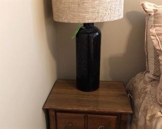 Lamp and night stand 