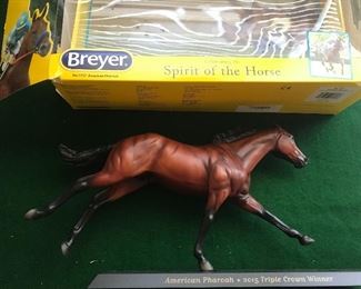 Breyer horse of American Pharoah 