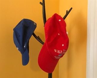 Unique hat rack 