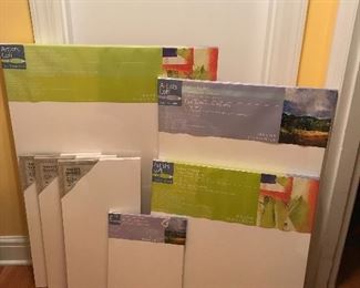 Brand new canvases 