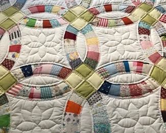 Queen size handmade quilt