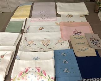 Vintage linens