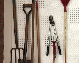Tools and yard equipment