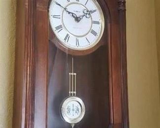 wall clock howard miller westminster chime
