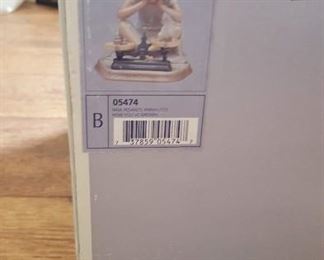 LLadro thinking girl