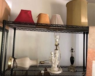 Lamps and lamp shades 
