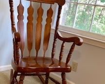 Large Oak Rocker