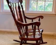 Large Oak Rocker