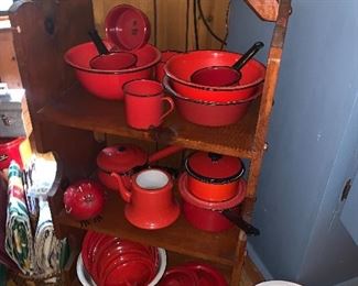 Red Graniteware