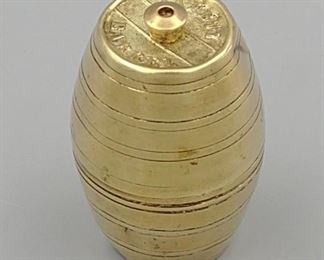 Brass Safety Barrel Match Safe
