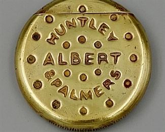 Huntley & Palmers Biscuit Match Safe