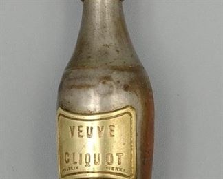 Viennese Brass Champage Bottle Match Safe