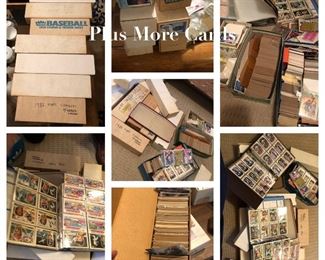 Lots and lots and lots of baseball cards buy them all or buy a box..