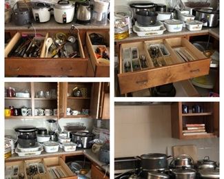 Loads of kitchen items 