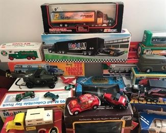 Trucks in original boxes