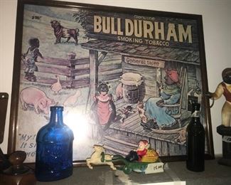 Collectible Bull Durham Tobacco Poster