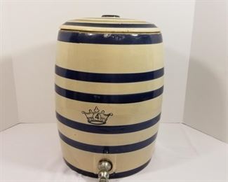 Antique Water Cooler Crock 4 Gallons https://ctbids.com/#!/description/share/252769