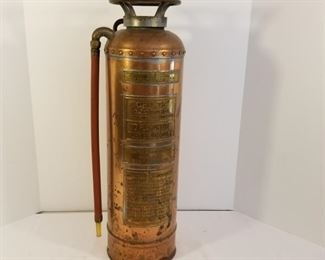 Antique Fire Extinguisher Childs Co. Richmond Copper Brass        https://ctbids.com/#!/description/share/252809