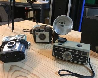Vintage cameras 