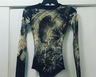 JPG Jean Paul Gaultier mesh top